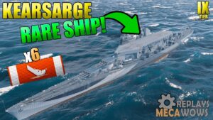 RARE AirCraft Carrier Battleship Kearsarge | World of Warships