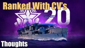 Ranked With Planes | World of Warships Legends | 4k