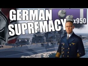 Schlieffen 323k Damage - 950 Secondary Hits - WOWS