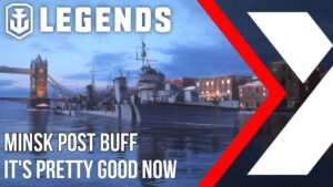 The Minsk's Kraken Performance | World of Warships: Legends