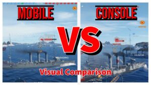 Visual Comparison of Mobile vs Xbox Series X in World of Warships Legends