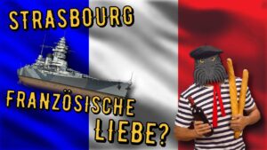 World of Warships Legends - STRASBOURG - Tier 6 - französische Liebe? [deutsch/ gameplay]