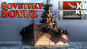 334k SOV.SOYUZ ALone against the World - World of Warships