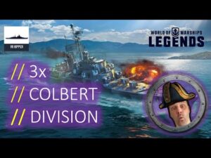3x Colbert Division (World of Warships: Legends Xbox Series X 4K)