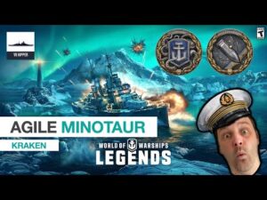 Agile Radar Minotaur - Kraken (World of Warships: Legends Xbox Series X 4K)