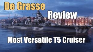 De Grasse Review: Most Versatile Tier 5 Cruiser | World of Warships Legends | 4k