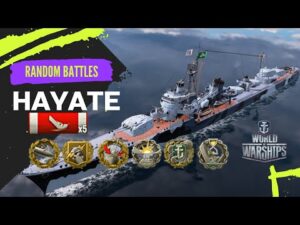 Destroyer HAYATE / Nobody Can Pass / WoWs / World Of Warships
