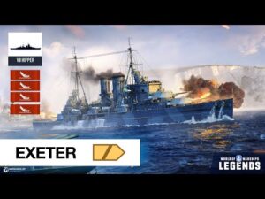Exeter - First of 2022 (World of Warships: Legends Xbox Series X 4K)