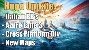 Huge Update Opens The Year: Italian BB's, Crossplay Divisions & AL | World of Warships Legends | 4k