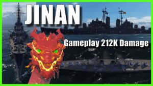 Pan Asian Light Cruisers Jinan World of Warships Wows Replay Gameplay