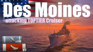 US Top Cruiser - Nonstop Push  - World of Warships