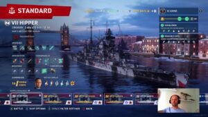 VII HIPPER Live Stream (World of Warships: Legends)