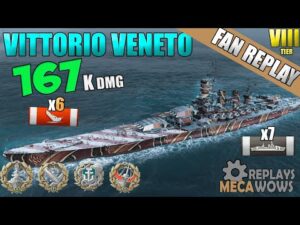 Vittorio Veneto Carries Team With 6 kills! | World of Warships