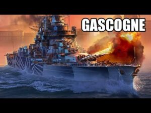 World of Warships : Gascogne ขนาดไซส์มินิ [TH]