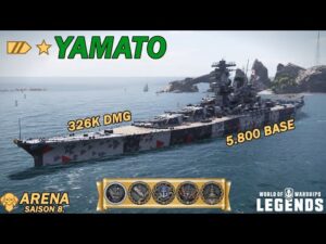 YAMATO - Neu positionieren - Arena Saison 8. - World of Warships Legends