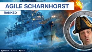Agile Scharnhorst in Ranked (World of Warships: Legends Xbox Series X 4K)