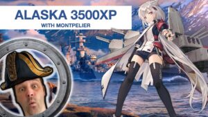Alaska - With Azur Lane Montpelier (World of Warships: Legends Xbox Series X 4K)