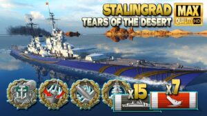 Cruiser Stalingrad: Late game boss - World of Warships