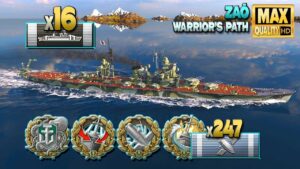 Cruiser Zaō: Waiting for opponent mistakes - World of Warships