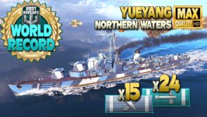 Destroyer Yueyang: Playing for damage only & new world record - World of Warships