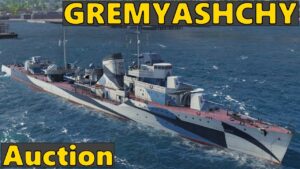 Gremyashchy - Review - T5 Auction Destroyer | World of Warships