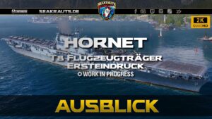 Preview - HORNET [T8 CV] - Ersteindruck - World of Warships [Deutsch]