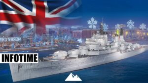 SUPERSCHIFF EDGAR, der bucklige Bruder der Minotaur! - World of Warships | [Info] [Deutsch] [60fps]