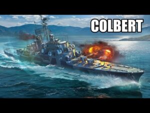 World of Warships : Colbert ปืนกลเบ๊าเบา [TH]