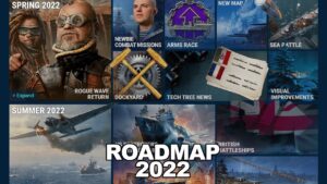 World of Warships - Roadmap 2022