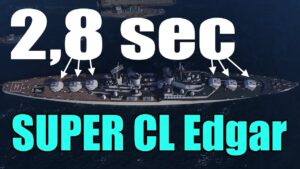 1975 ??????? British Supercruiser Edgar - World of Warships