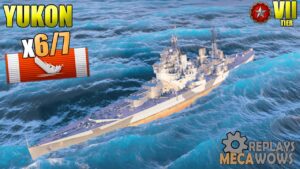 BattleShip Yukon 6 Of 7 Kills on Ranked Battle | World of Warships