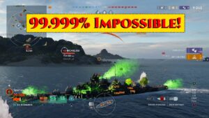 Bismarck Does The Impossible! (World of Warships Legends)