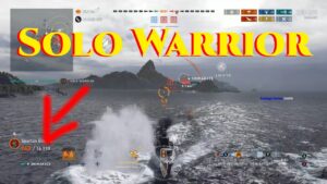 First Ever Solo Warrior! with Bonus Clip! (World of Warships Legends)