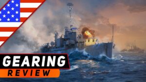 ЭСМИНЕЦ GEARING! В ТЫЛУ ВРАГА! WORLD OF WARSHIPS