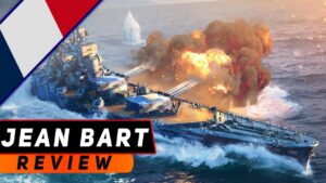 JEAN BART! БОЛЬШЕ 300 000 УРОНА! ТОП ПРЕМ ЛК WORLD OF WARSHIPS