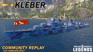 KLEBER - Community Replay von redbowler2017 - World of Warships Legends