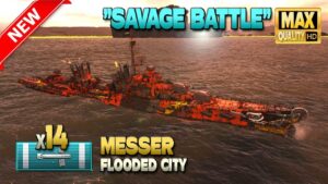 Messer: Torpedo dance in new game mode "Savage battle" - World of Warships