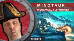 Minotaur - With TacticAngel and Let Um Peek (World of Warships: Legends Xbox Series X 4K)