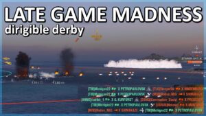 So Dirigble Derby Gets A Little Crazy - Preussen - World of Warships