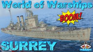 Surrey ist BACK T7 "Schwerer britische Kreuzer" ⚓️ in World of Warships auf Deutsch 🚢
