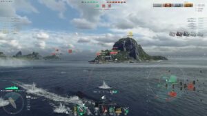 USS Forrest Sherman Lemming Train works...sometimes | World of Warships