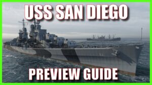 USS San Diego World of Warships Light US American Cruisers Wows Guide
