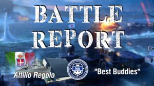 World of Warships - Battle Report: Attilio Regolo - "Best Buddies"