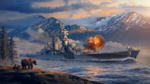 [World of Warships] [-F1-] [Клановые бои] Катаю 6 часов в кб (главное не сгореть раньше времени)