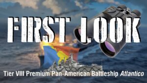 World of Warships   First Look Tier VIII Premium Pan American Battleship Atlântico