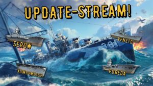 World of Warships Legends - UPDATE STREAM! Somers, russische CVs und Veneto
