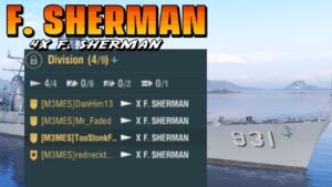 4 Shermans in Brawl Div
