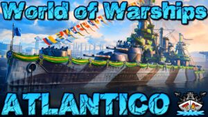 Atlantico im "HARDCORE SECONDARY TEST!!!" *Werftschiff* ⚓️ in World of Warships 🚢