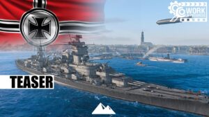 DEUTSCHES Superschiff ohne SUPER... Hindenburg plus - World of Warships | [Teaser] [Deutsch] [60fps]