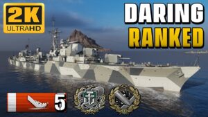 Daring: Destroyed all enemy ships but failed to win